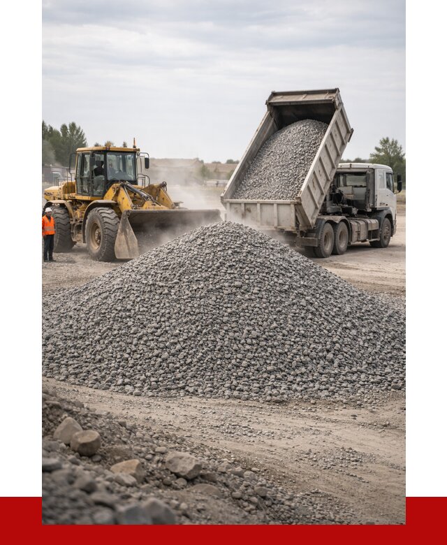 Купить щебень с доставкой в Саратове от 2558 руб. | ПРОНЕРУДСрт