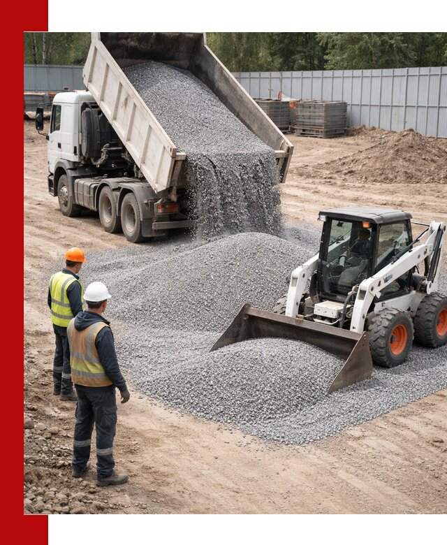 Доставка и продажа гранитного щебня фракции 0-5 в Саратове