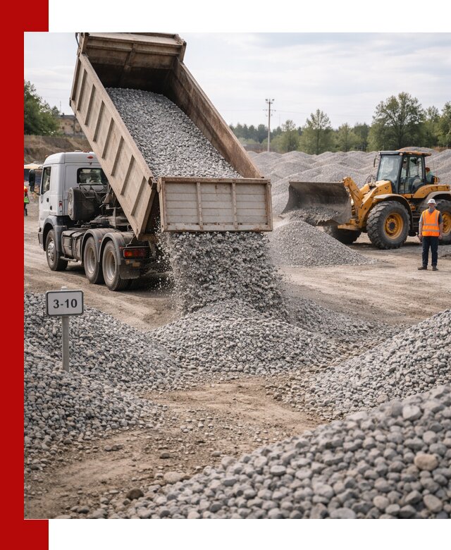Гранитный щебень фракции 3–10: доставка и продажа в Саратове