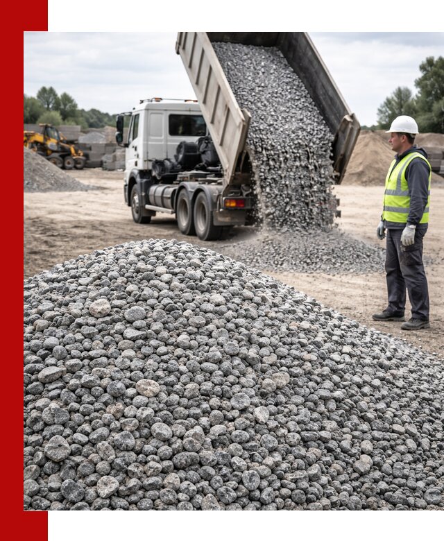 Доставка и продажа гранитного щебня фракции 5-20 в Саратове