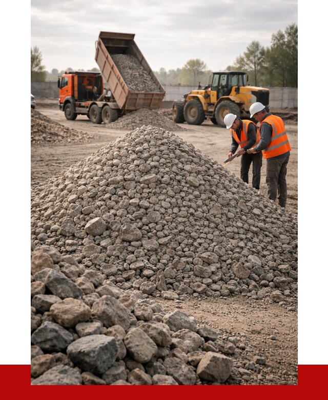 Гранитный щебень фракция 40-70 в Саратове от 2558 руб ПРОНЕРУДСрт