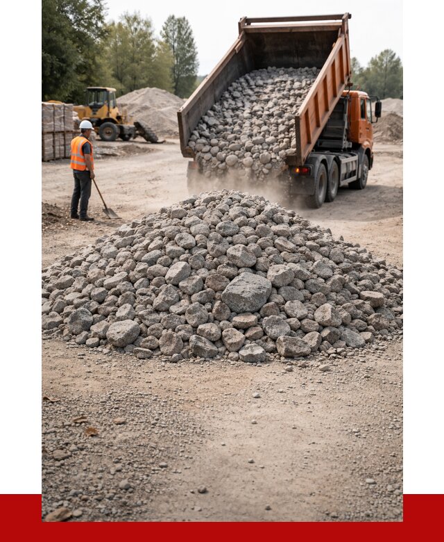 Гранитный щебень фракция 70-150 в Саратове от 1688 | ПРОНЕРУДСрт