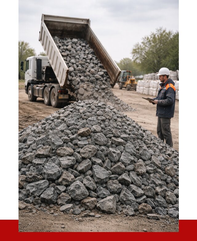 Гранитный щебень фракция 100-200 в Саратове от 4298 р. ПРОНЕРУДСрт