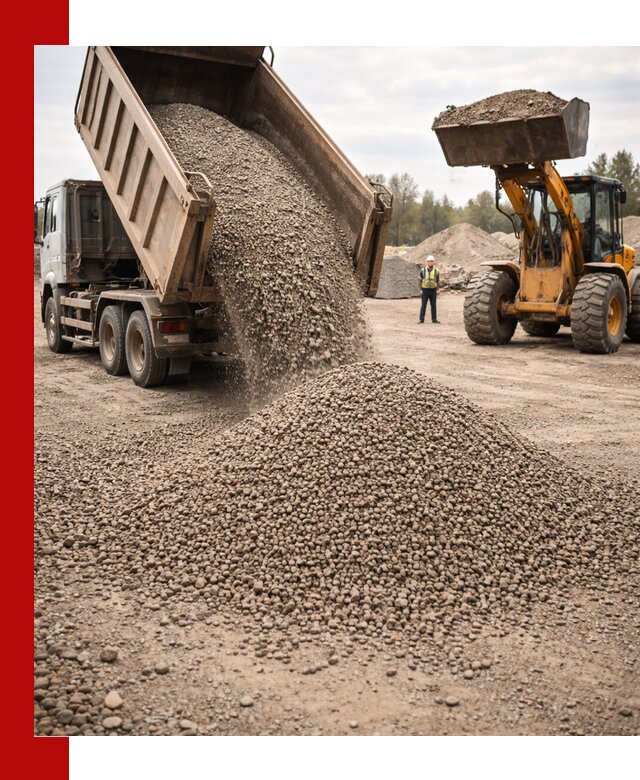 Гравийный щебень фракция 3–10 с доставкой в Саратове