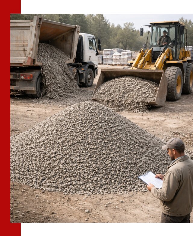Гравийный щебень фракция 5–10 с доставкой в Саратове