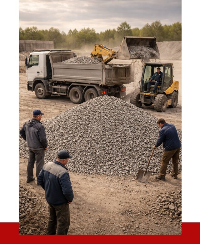 Гравийный щебень фракция 5-20 в Саратове от 2456 р. ПРОНЕРУДСрт
