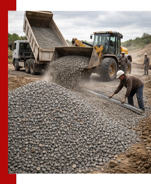 Гравийный щебень фракция 5-20 с доставкой в Саратове