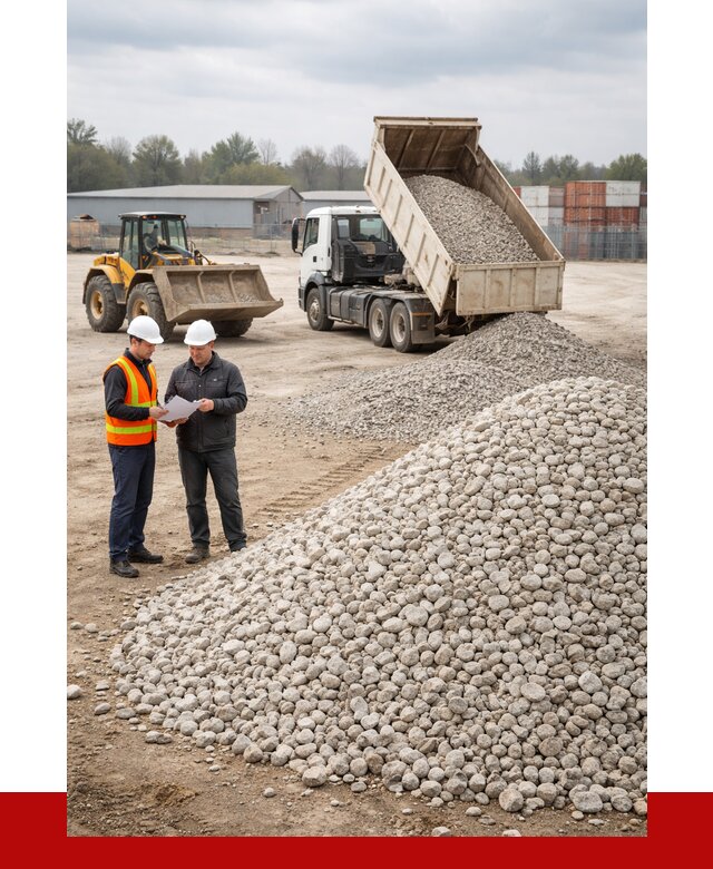 Известняковый щебень в Саратове от 1433 р. доставка | ПРОНЕРУДСрт