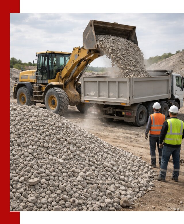 Доломитовый щебень фракция 40–71 доставка и продажа в Саратове