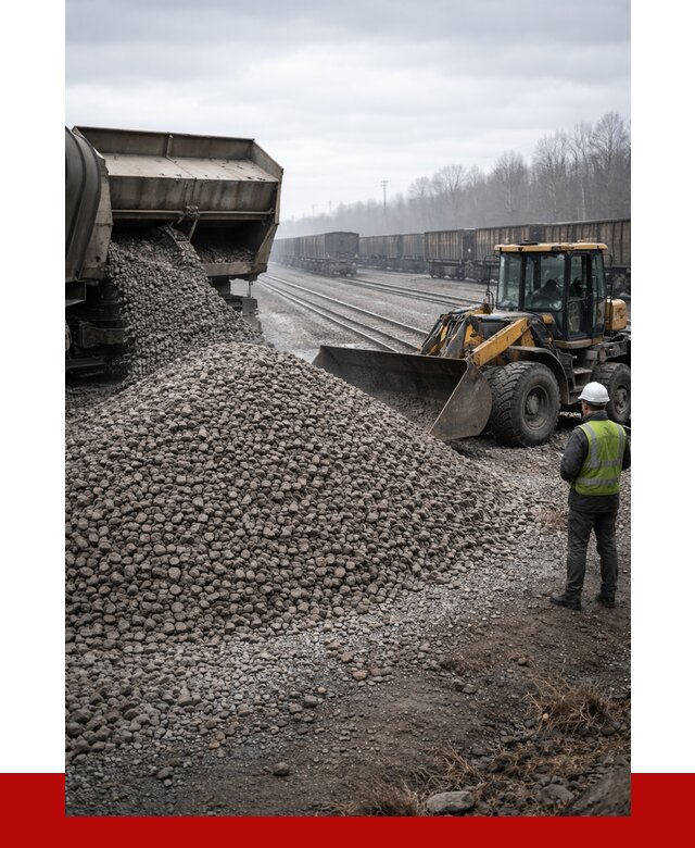 Купить железнодорожный щебень в Саратове от 2865 р. | ПРОНЕРУДСрт