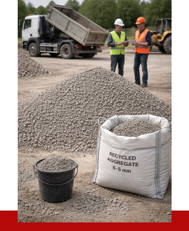 Вторичный щебень фракция 0-5 в Саратове от 1637 р. ПРОНЕРУДСрт