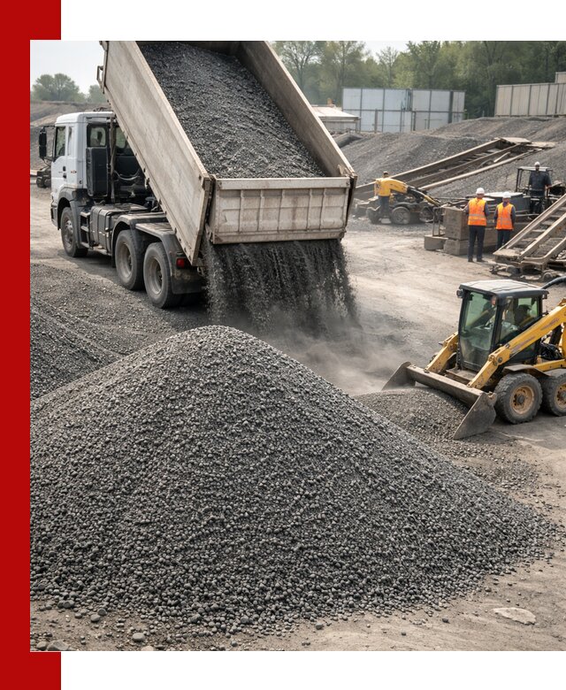Вторичный щебень фракция 0–5 с доставкой в Саратове