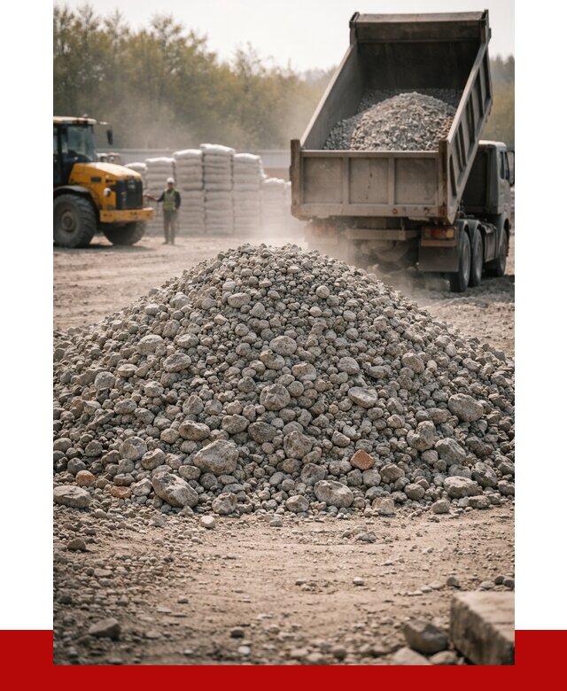 Вторичный щебень фракция 70-150 в Саратове от 1433 р. | ПРОНЕРУДСрт