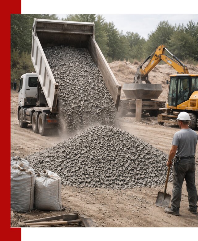 Доставка и продажа бетонного щебня в Саратове