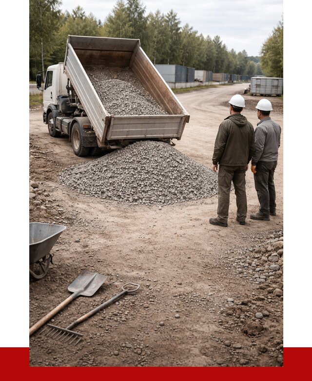 Бетонный щебень фракция 5-20 в Саратове от 3275 р., ПРОНЕРУДСрт