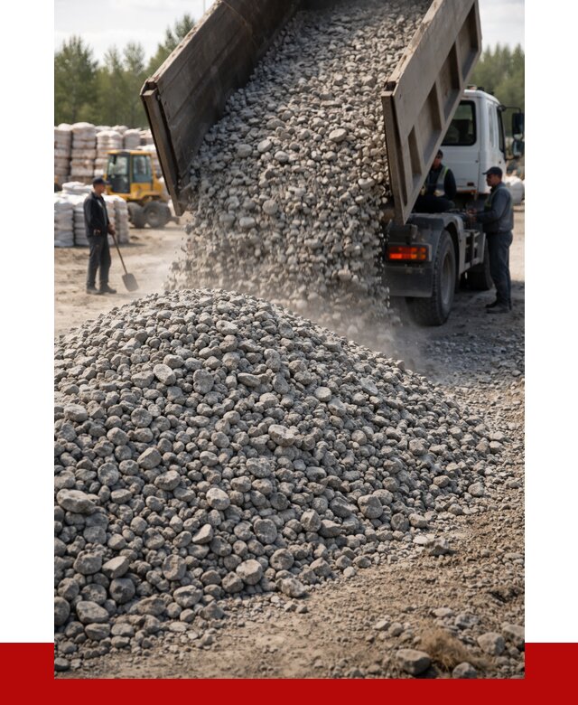 Бетонный щебень фракция 40-70 в Саратове от 1842 р. ПРОНЕРУДСрт