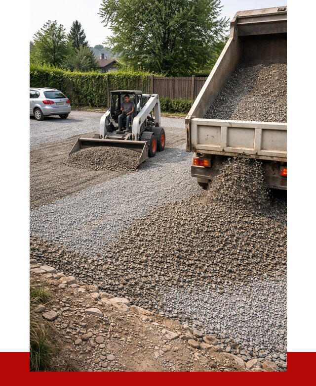 Щебень для парковки в Саратове с доставкой от 1228 р.| ПРОНЕРУДСрт