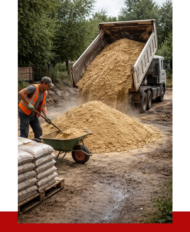 Купить песок с доставкой в Саратове от 1842 р. | ПРОНЕРУДСрт