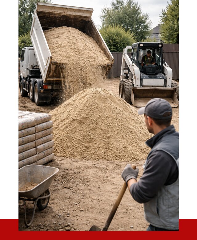 Мытый речной песок с доставкой в Саратове от 1484 р. | ПРОНЕРУДСрт