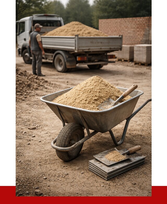 Песок для кладки в Саратове с доставкой от 2251 р. | ПРОНЕРУДСрт