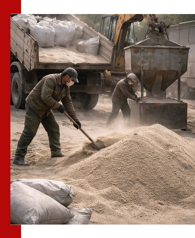 Кварцевый песок для пескоструя в Саратове — доставка и качество