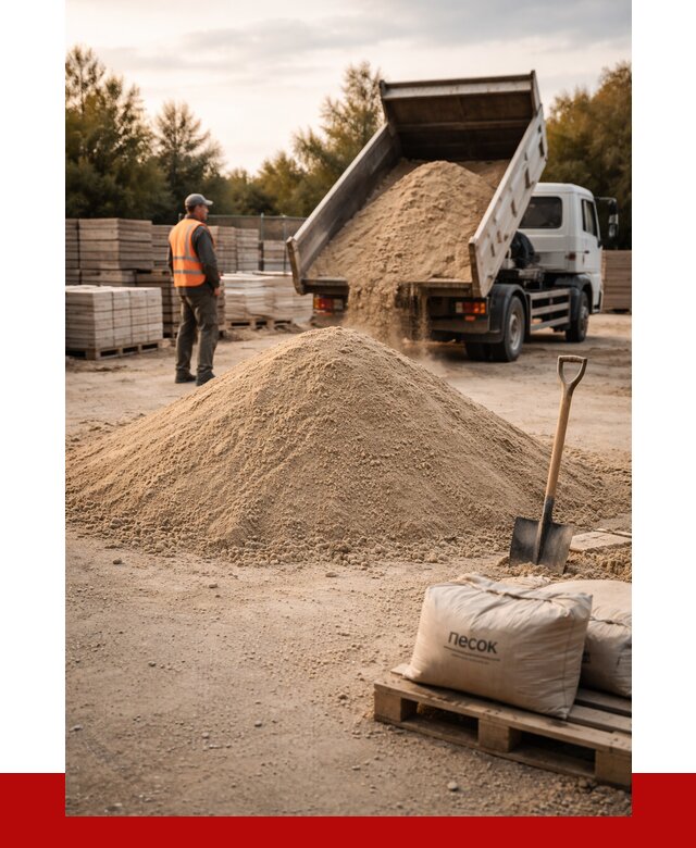 Купить сухой песок в Саратове с доставкой от 2456 р. | ПРОНЕРУДСрт