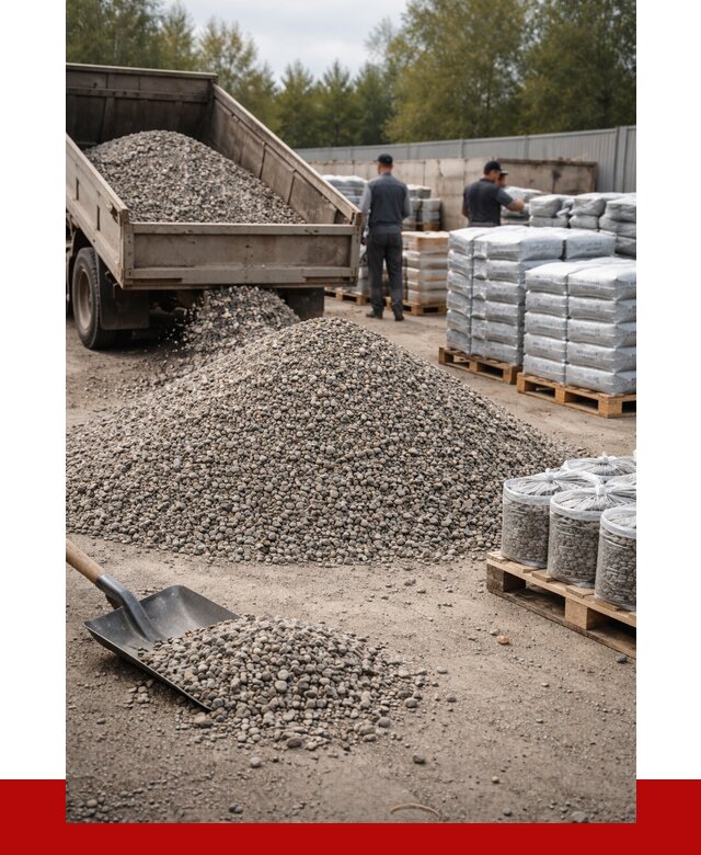 Гравий фракция 5-20 в Саратове купить от 2354 р. ПРОНЕРУДСрт