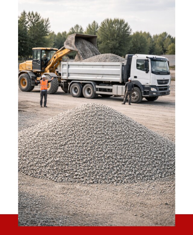 Купить мытый гравий в Саратове от 3582 р, доставка ПРОНЕРУДСрт