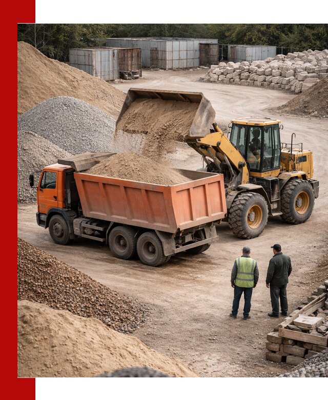 Доставка сыпучих смесей и смесей для стройки в Саратове