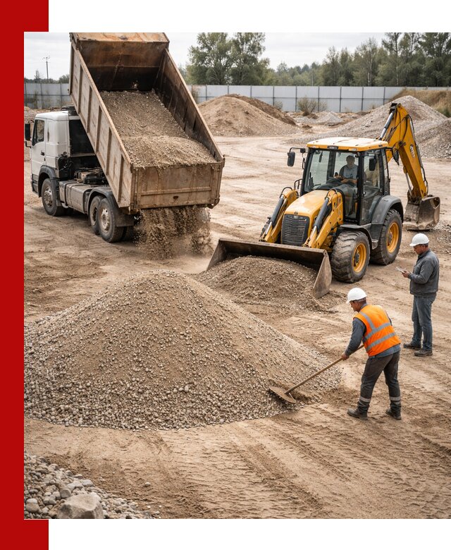 Поставка и доставка ПГС С4 в мешках и самосвалах в Саратове