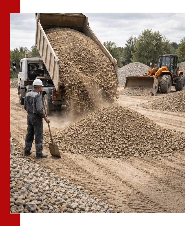 Доставка щпс С3 в Саратове самосвалами и бортовыми грузовиками