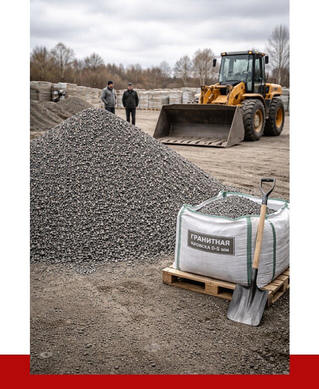 Купить гранитную крошку в Саратове от 4912 р. с доставкой | ПРОНЕРУДСрт