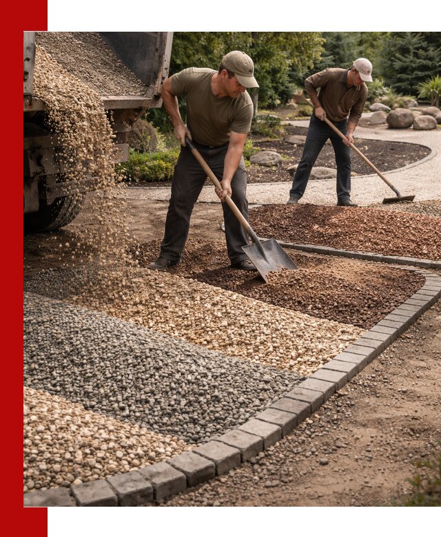 Декоративная крошка для ландшафта в Саратове — продажа и доставка