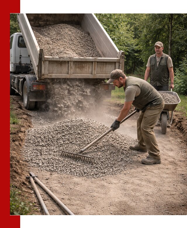 Каменная крошка для дорожек с доставкой в Саратове