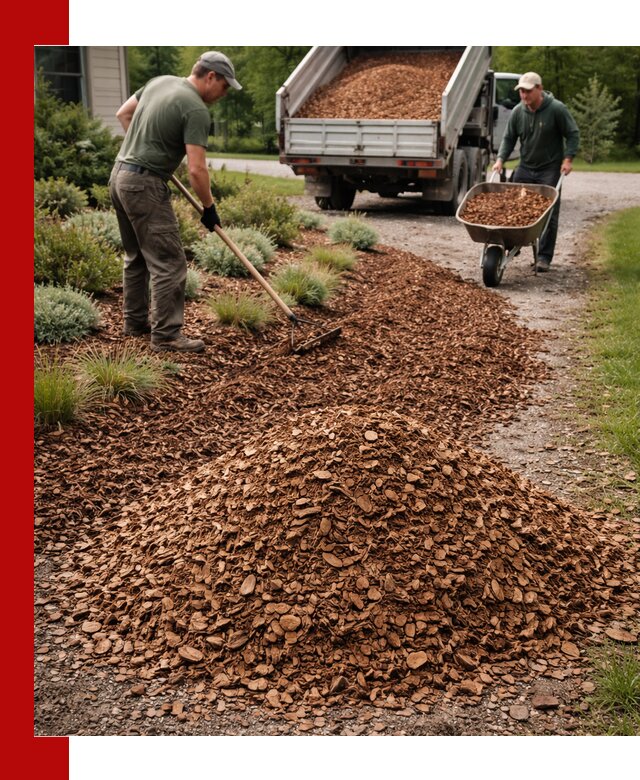 Крошка для мульчирования с доставкой в Саратове