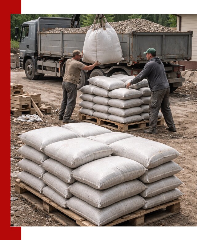 Керамзит в мешках с доставкой в Саратове от компании-поставщика