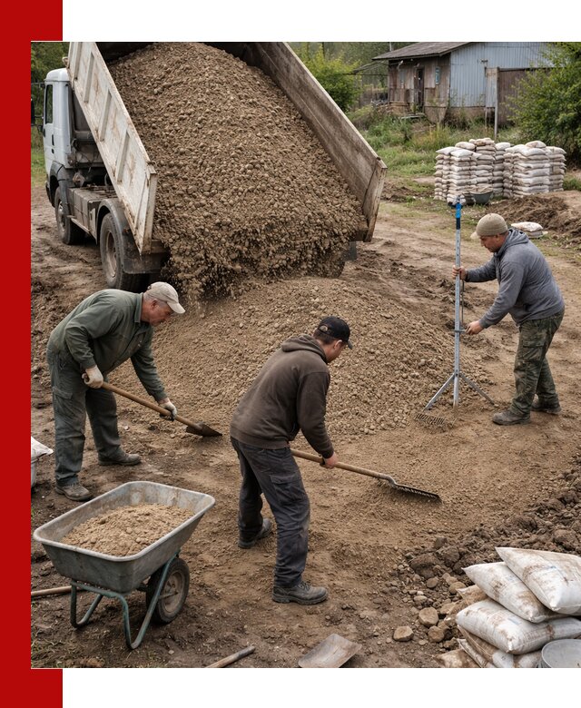 Керамзитовый песок с доставкой в Саратове оптом и в розницу
