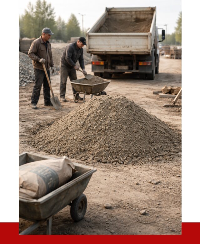 Цементно-песчаная смесь М150 в Саратове от 4810 р. | ПРОНЕРУДСрт