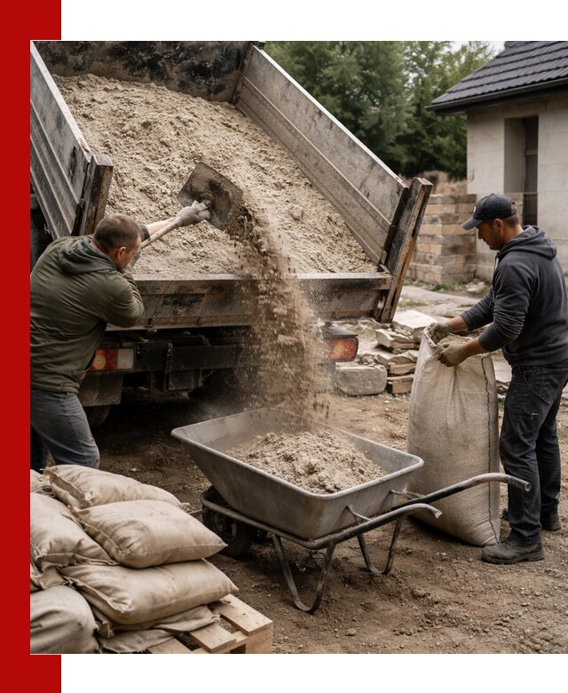 Качественная сухая смесь для кладки с доставкой в Саратове