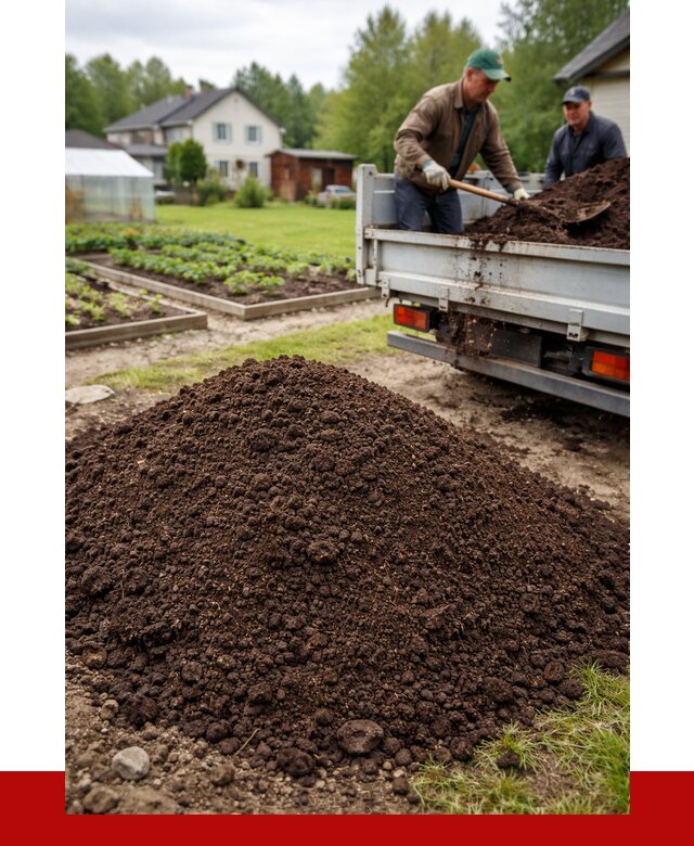 Плодородный грунт в Саратове с доставкой от 4298 р. | ПРОНЕРУДСрт