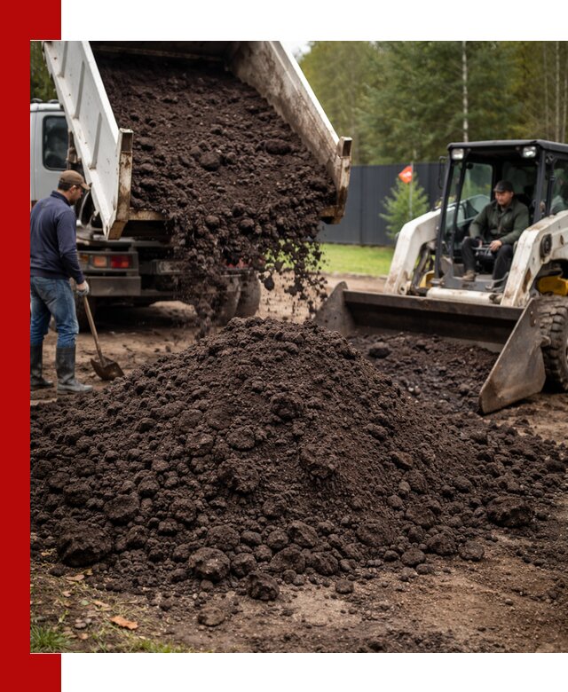 Плодородный грунт с доставкой в Саратове для садов и огородов