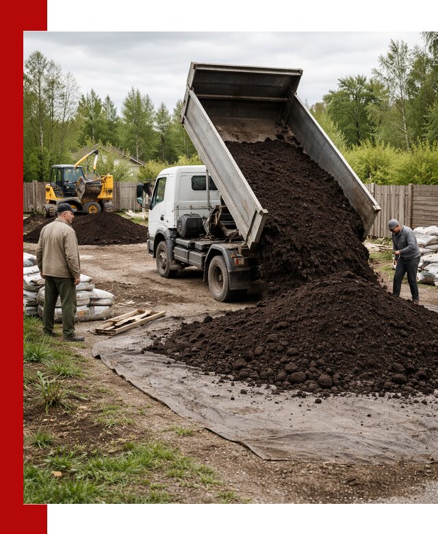 Доставка качественного почвогрунта в Саратове оптом и в розницу