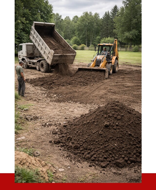 Грунт для выравнивания участка в Саратове от 1228 р. | ПРОНЕРУДСрт