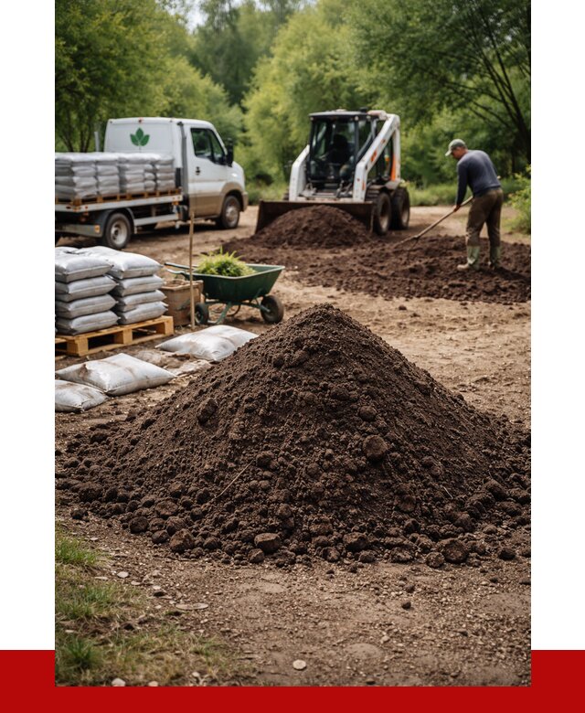 Грунт для озеленения с доставкой в Саратове от 1842 р. | ПРОНЕРУДСрт