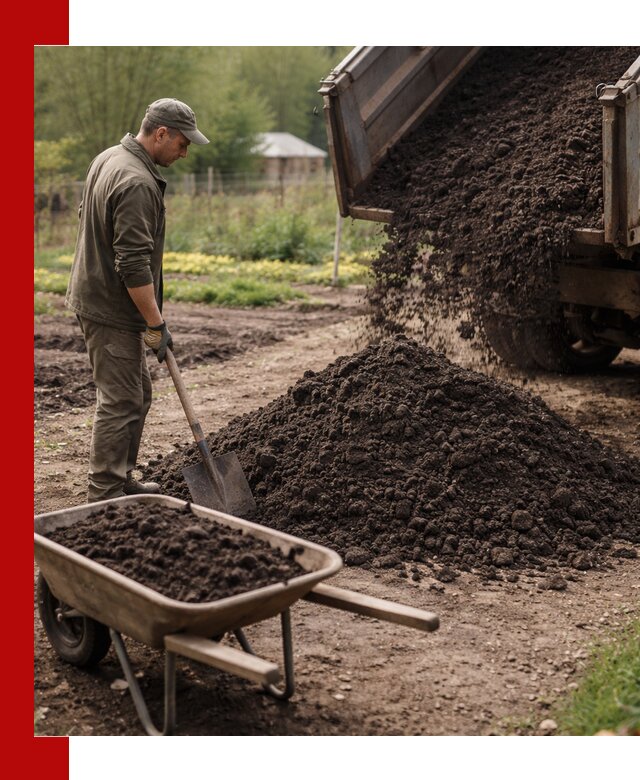 Доставка качественной земли для огорода в Саратове