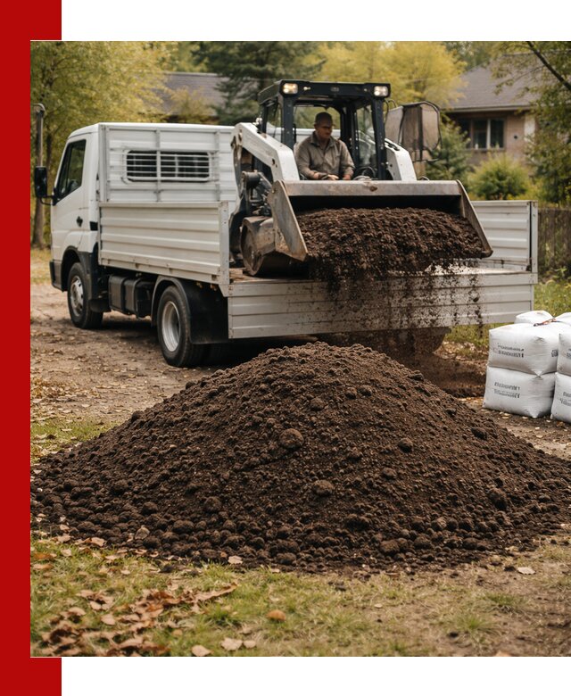 Доставка садовой земли в больших объёмах в Саратове