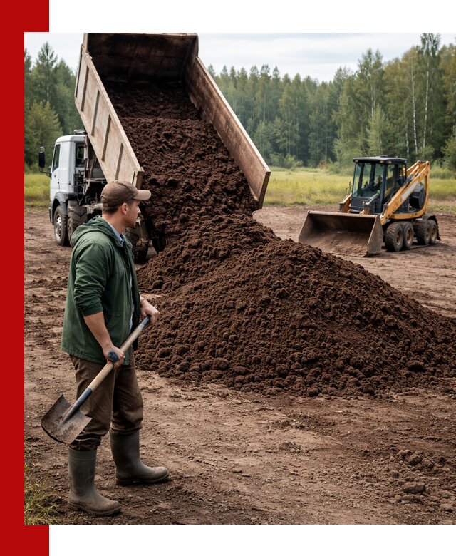 Купить верховой торф с доставкой в Саратове для садоводства и растений