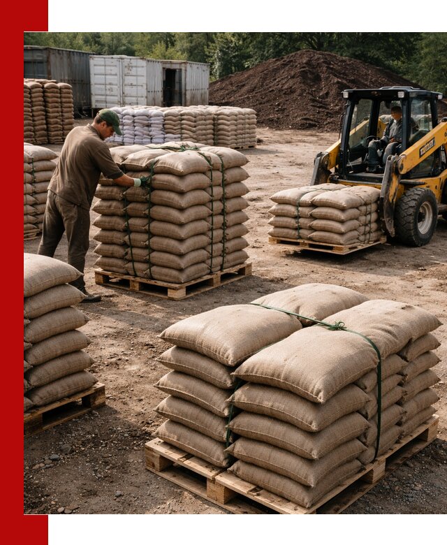 Доставка торфа в мешках по выгодным ценам в Саратове