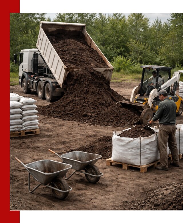 Доставка и продажа торфогрунта в Саратове оптом и в розницу