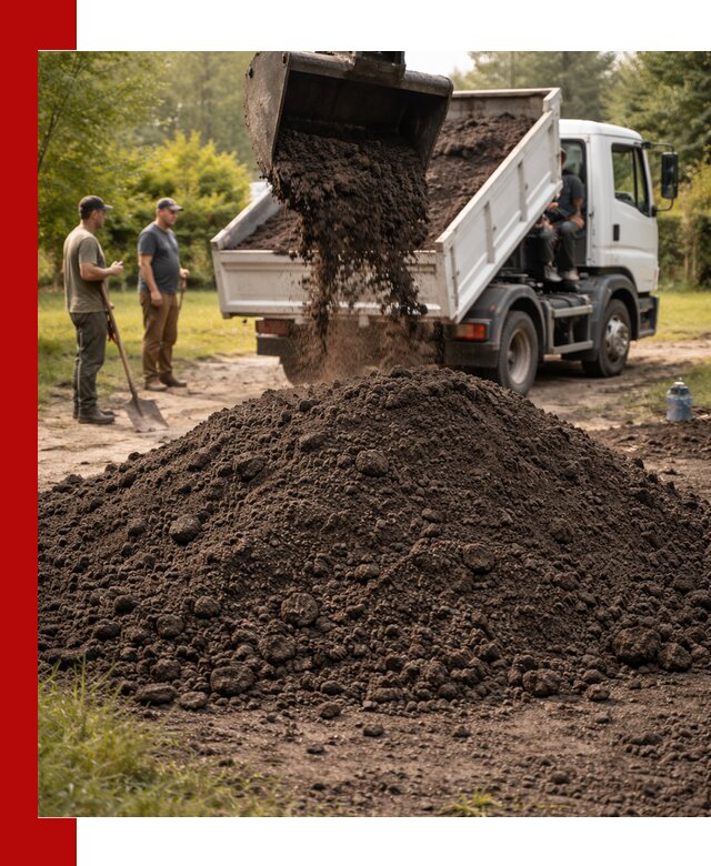 Доставка и продажа чернозема в Саратове оптом и в розницу